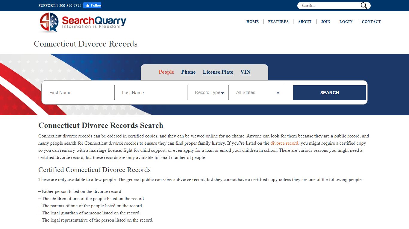 Free Connecticut Divorce Records | Enter a Name & View Divorce Records